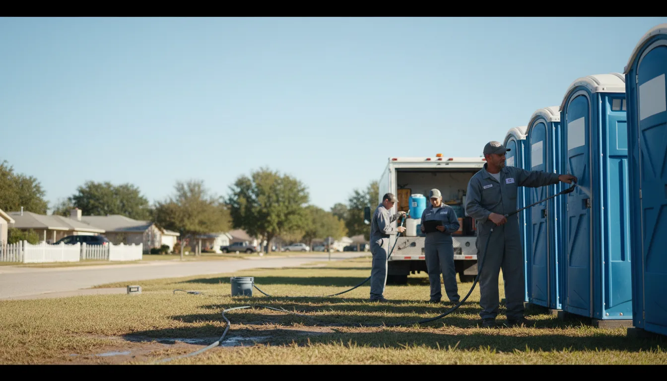 Long-Term Portable Toilet Rental in La Porte, IN near me